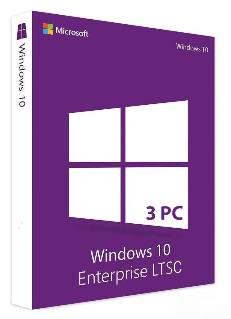 Windows 10 Корпоративная Enterprise LTSC 2019 - 3 PC