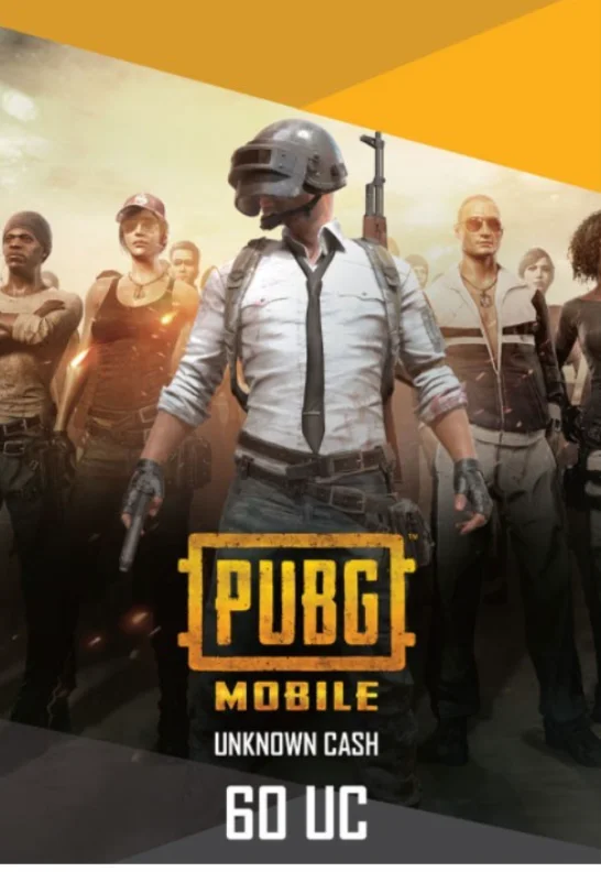 PUBG Mobile 60 UC Unknown Cash GLOBAL КЛЮЧ