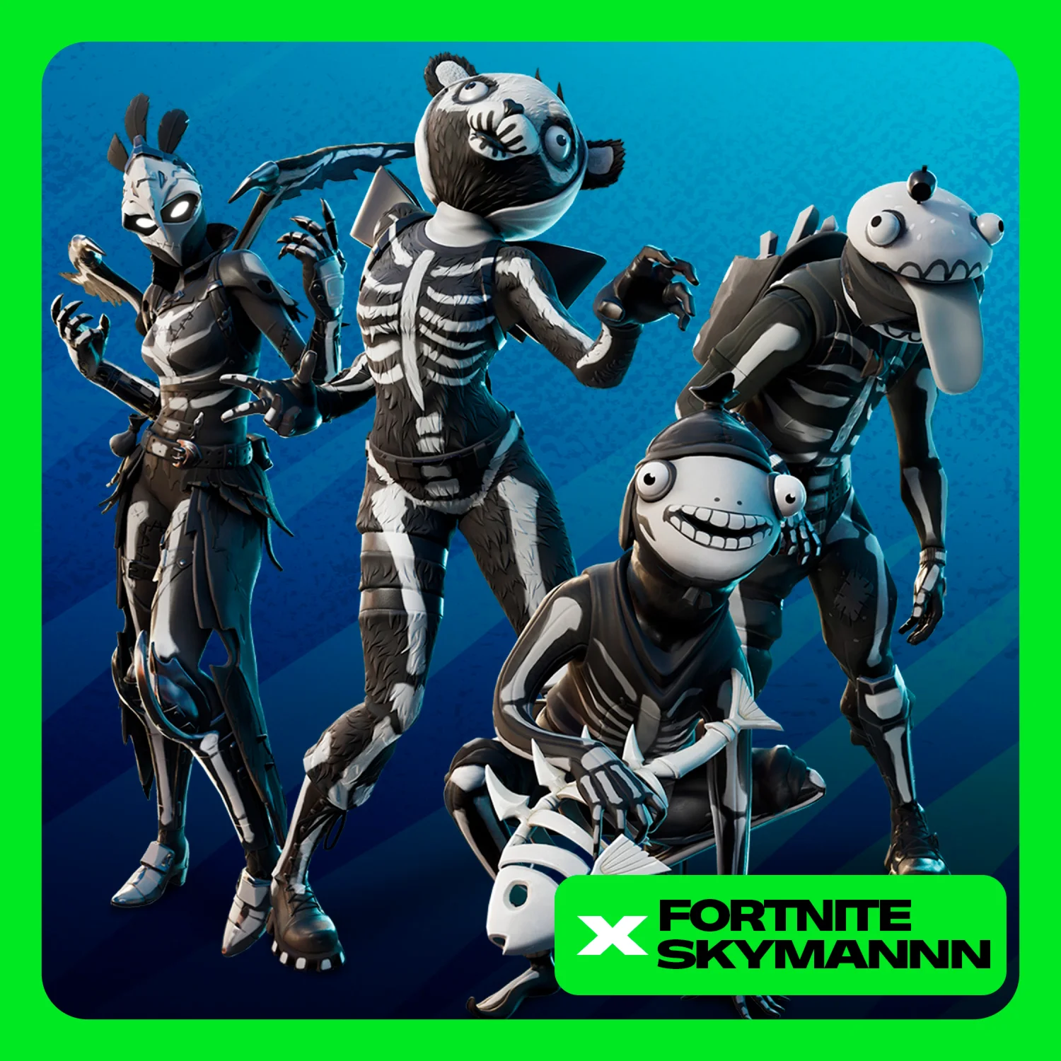 FORTNITE: Набор Кости и черепа XBOXPCPS КЛЮЧ