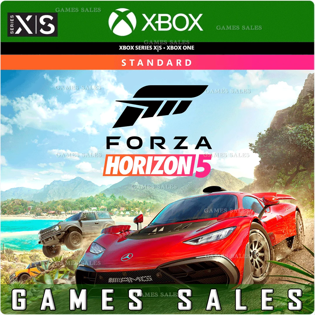 FORZA HORIZON 5 STANDARD EDITIONXBOX+PCКЛЮЧ