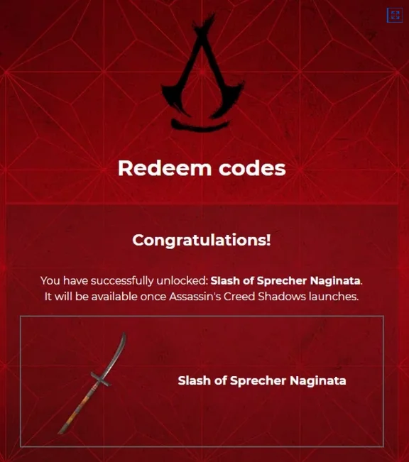 Assassins Creed Shadows Slash of Sprecher Naginata