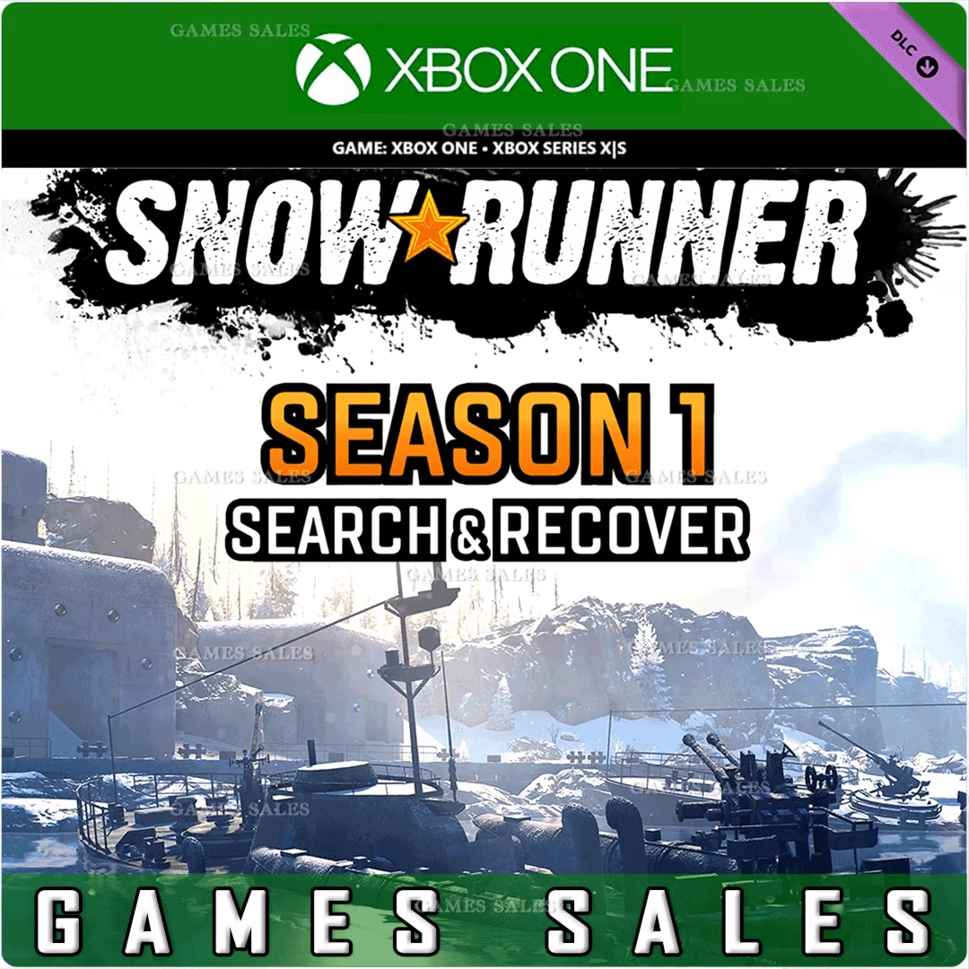 SNOWRUNNER SEASON 1: SEARCH &amp RECOVERXBOXКЛЮЧ