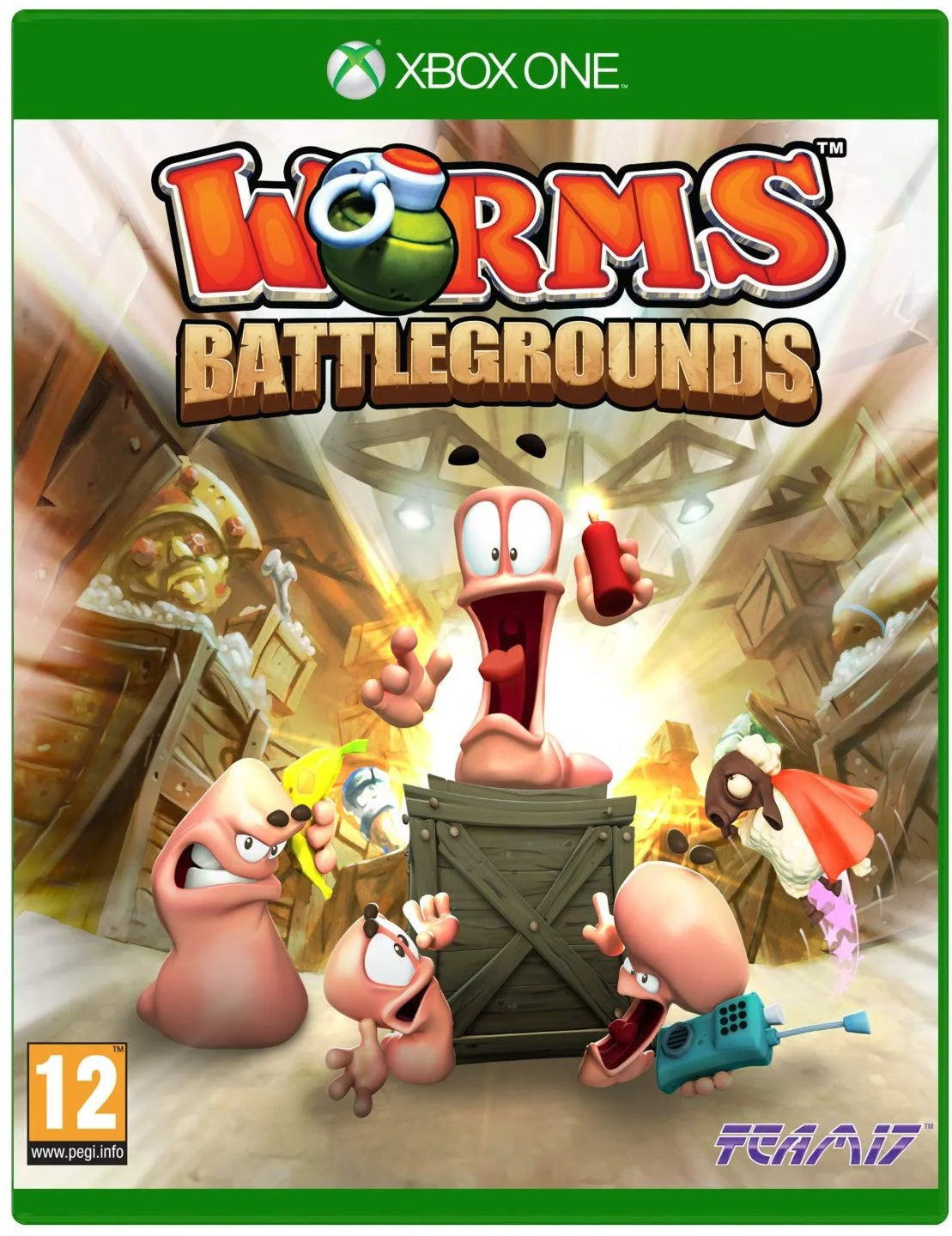 WORMS BATTLEGROUNDS XBOX ONE SERIES XS KEY