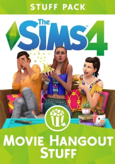 The Sims 4 Movie Hangout stuff ДОМАШНИЙ КИНОТЕАТР