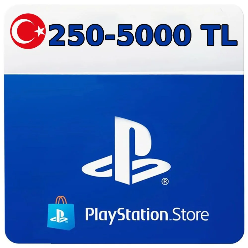 PlayStation ПОДАРОЧНАЯ КАРТА ТУРЦИЯ 250-5000 TL