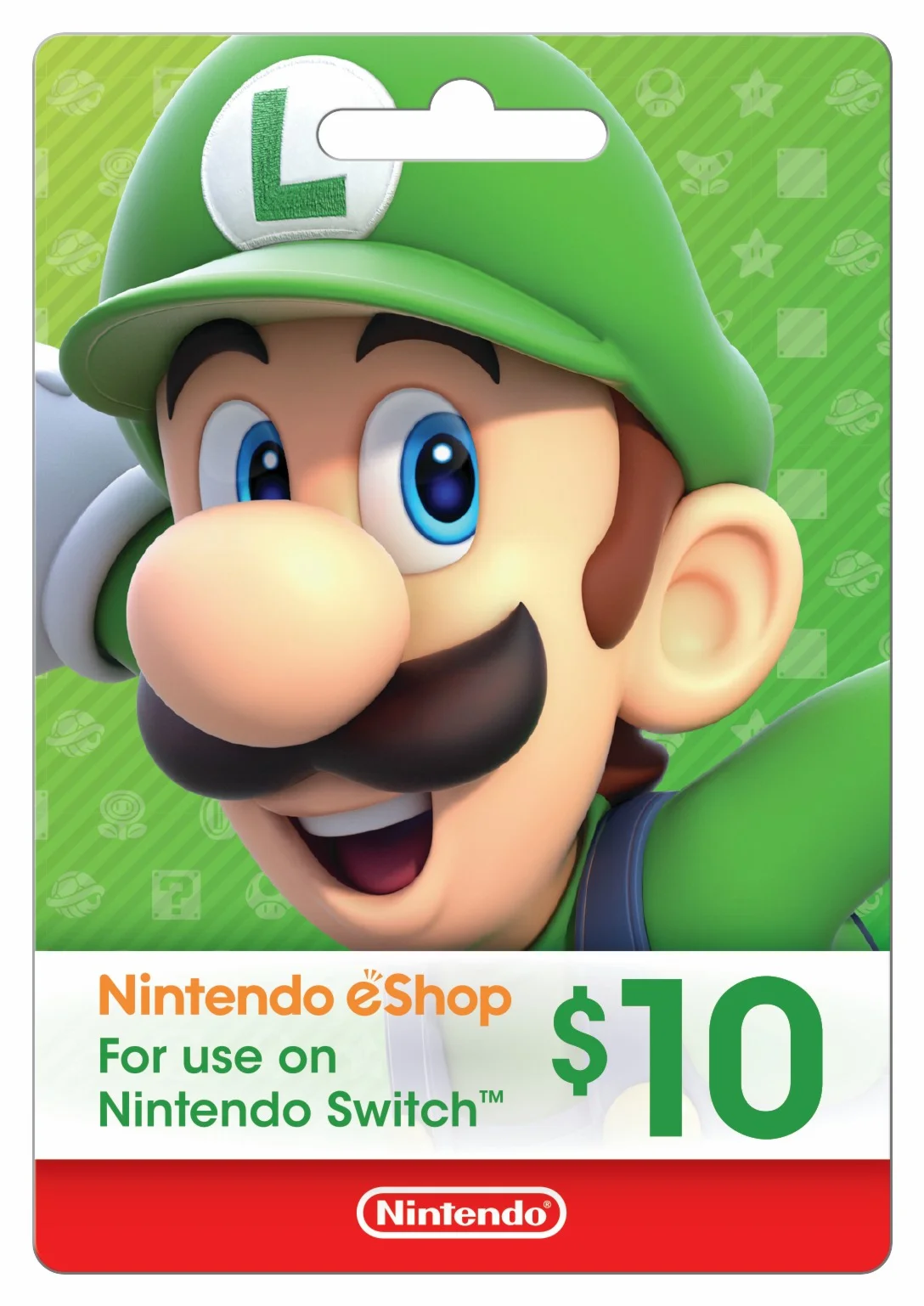 Nintendo eshop 10 USA - без комиссии