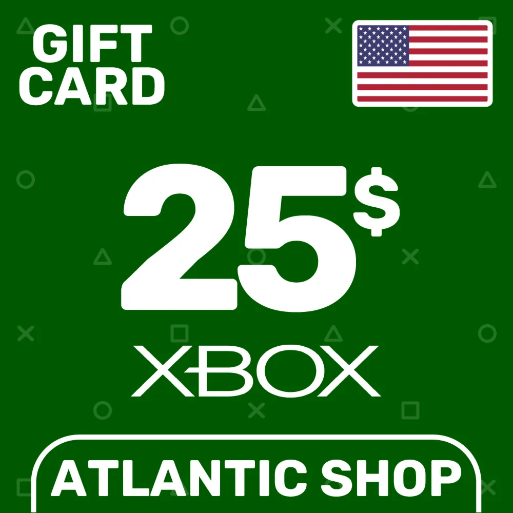 Карта Пополнения Xbox 25 USD США