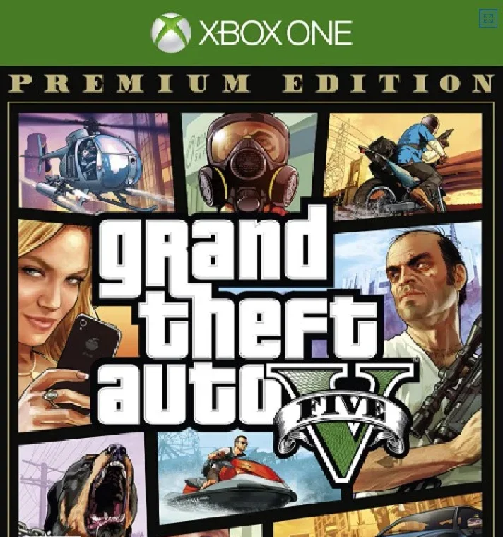 GTA 5 Prem + карта Китовая акула Xbox/Ключ/ARG