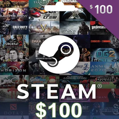 STEAM WALLET GIFT CARD 100 USD USA КЛЮЧ