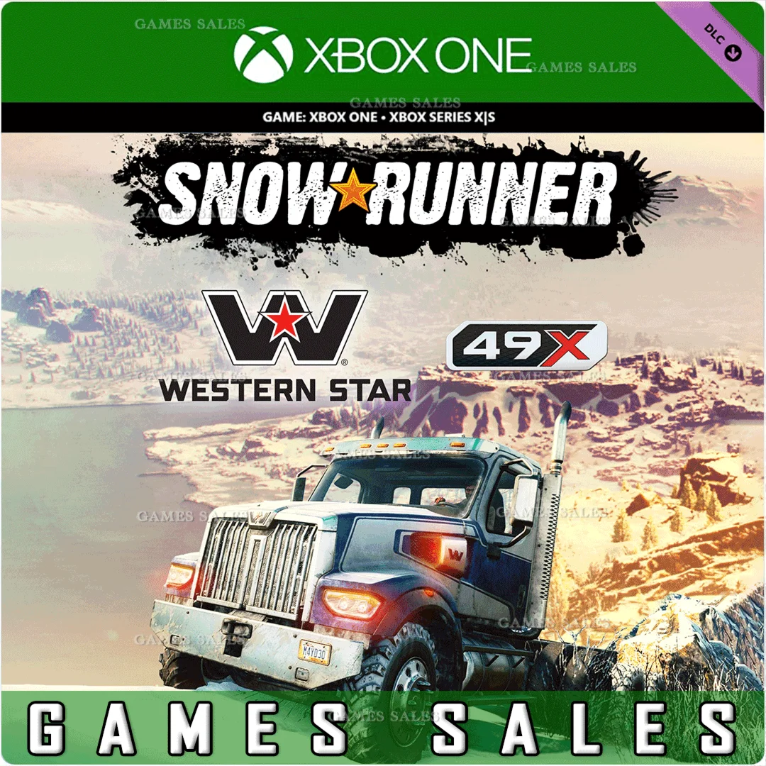 SNOWRUNNER WESTERN STAR 49XXBOX ONEXSКЛЮЧ