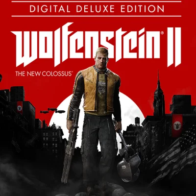 WOLFENSTEIN 2 II: THE NEW COLOSSUS DELUXE STEAM КЛЮЧ
