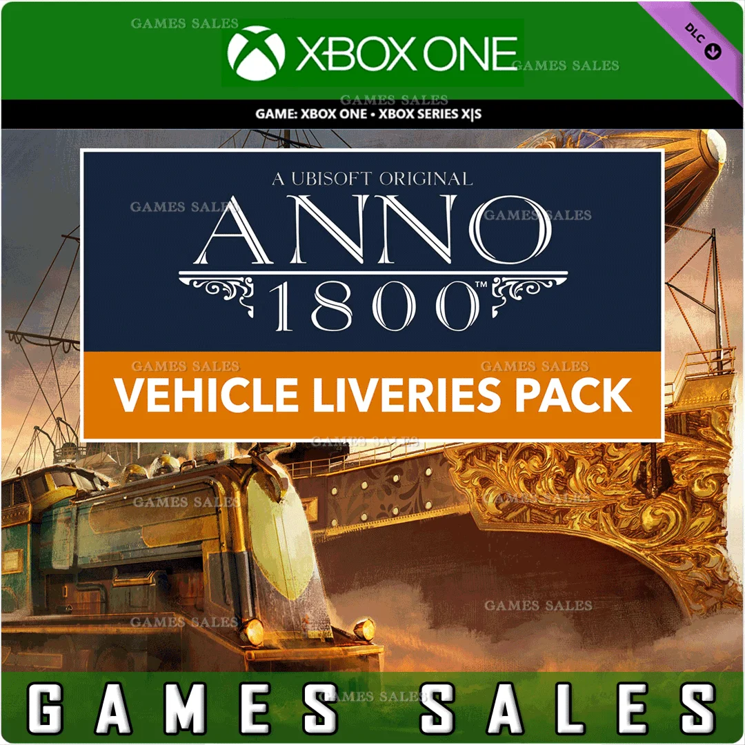 ANNO 1800 - НАБОР ЛИВРЕИ ДЛЯ ТРАНСПОРТАXBOXКЛЮЧ