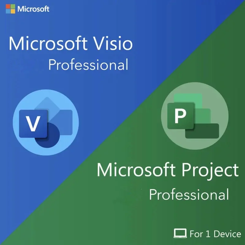 MICROSOFT VISIO / PROJECT 2019 - 2024 PRO ГАРАНТИЯ