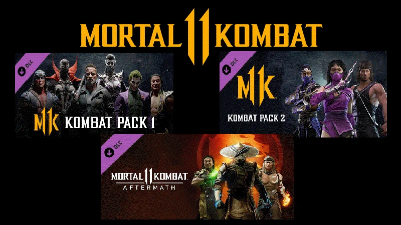 Mortal Kombat 11: Aftermath + Kombat Pack 1 2 STEAM