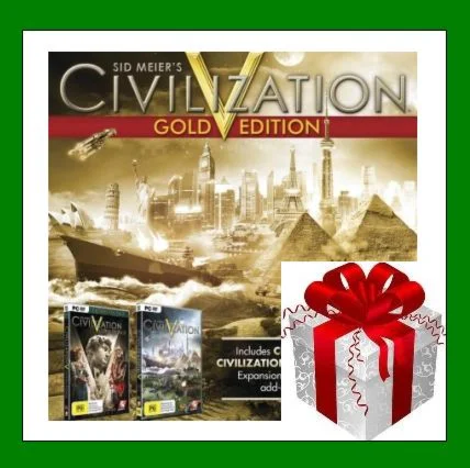 Sid Meiers Civilization V + 10 DLC Steam Key RU-CIS