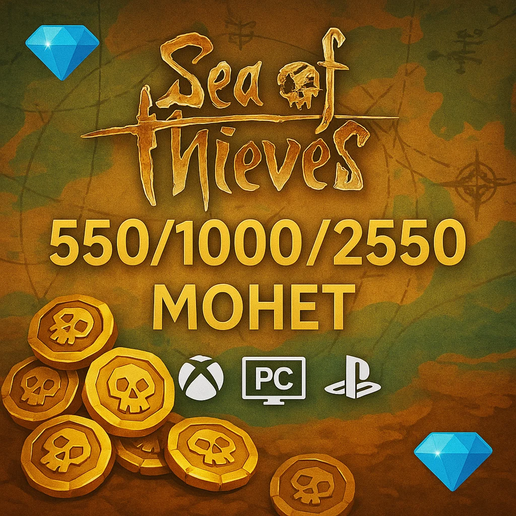 Sea of Thieves 55010002550 Монет - Xbox/PC/PS