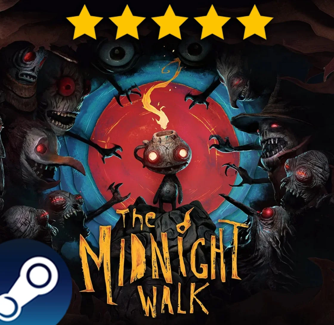 THE MIDNIGHT WALK 2025STEAM АККАУНТ + ИГРЫ