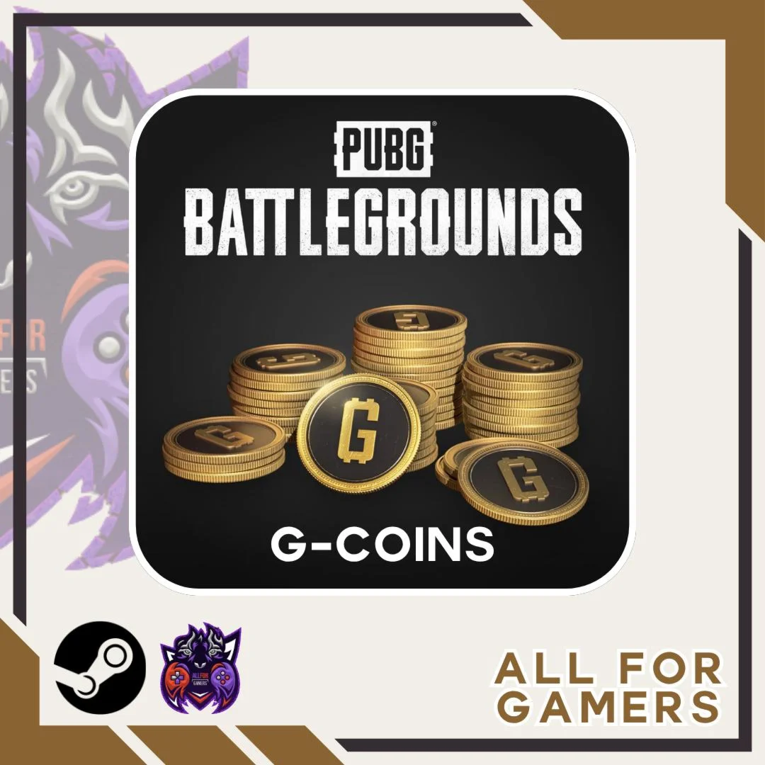 PUBG 100-510-1050-2700-5500-1120 G-COINS - ПК КЛЮЧ