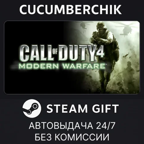 Call of Duty 4: Modern WarfareSTEAM GIFT AUTORU/СНГ