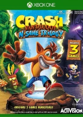 Crash Bandicoot N Sane Trilogy Xbox One XS