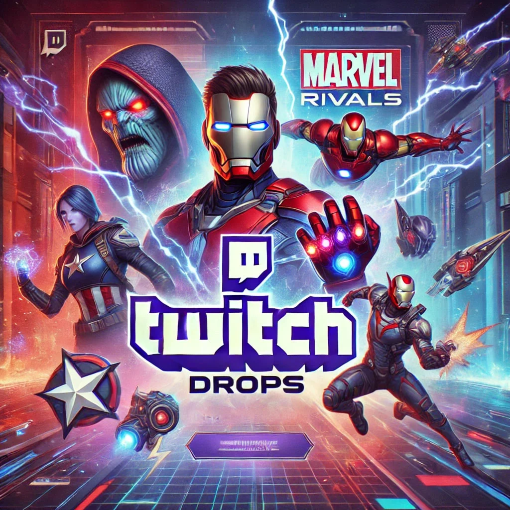 Marvel Rivals ТВИЧ ДРОПС СЕЗОН 0-3 34 ПРЕДМЕТА