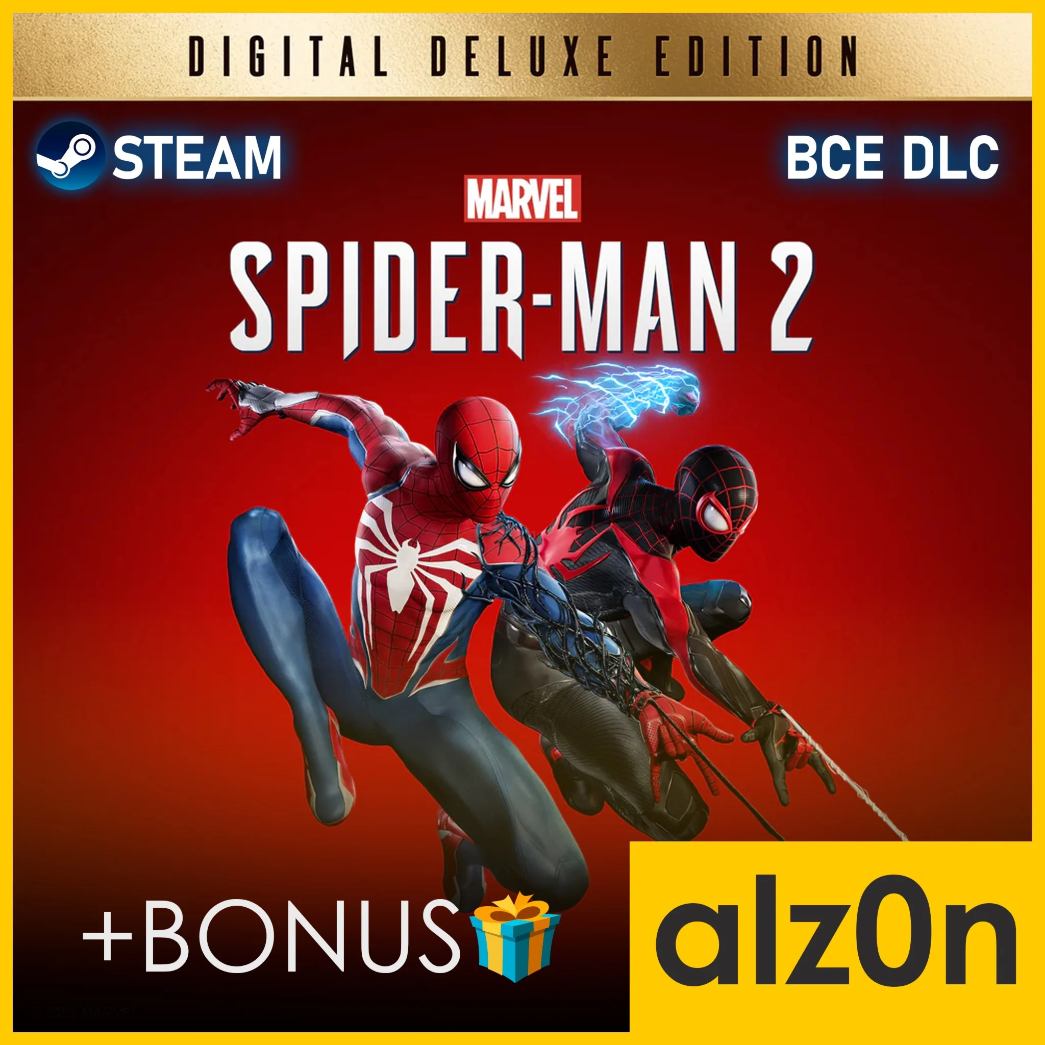 Marvels Spider-Man 2 - Deluxe Edition + ПОДАРОКSTEAM