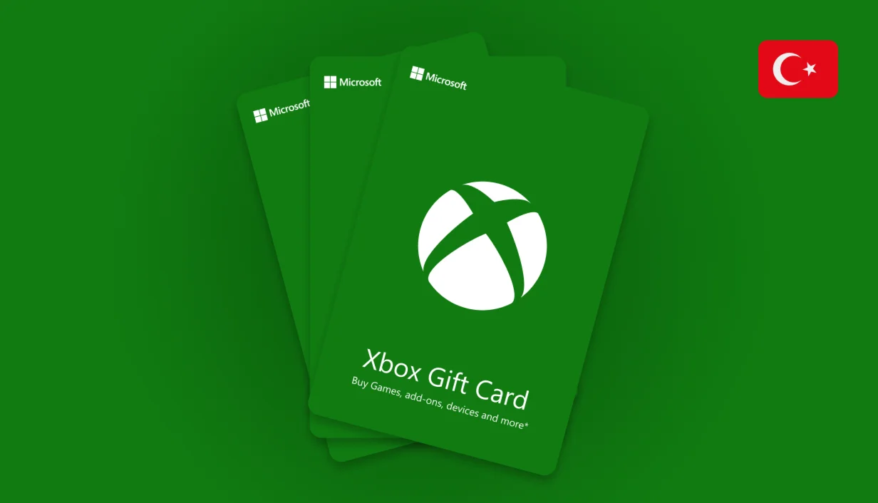 Xbox LiveПОДАРОЧНАЯ КАРТА 25-300TL ТУРЦИЯ
