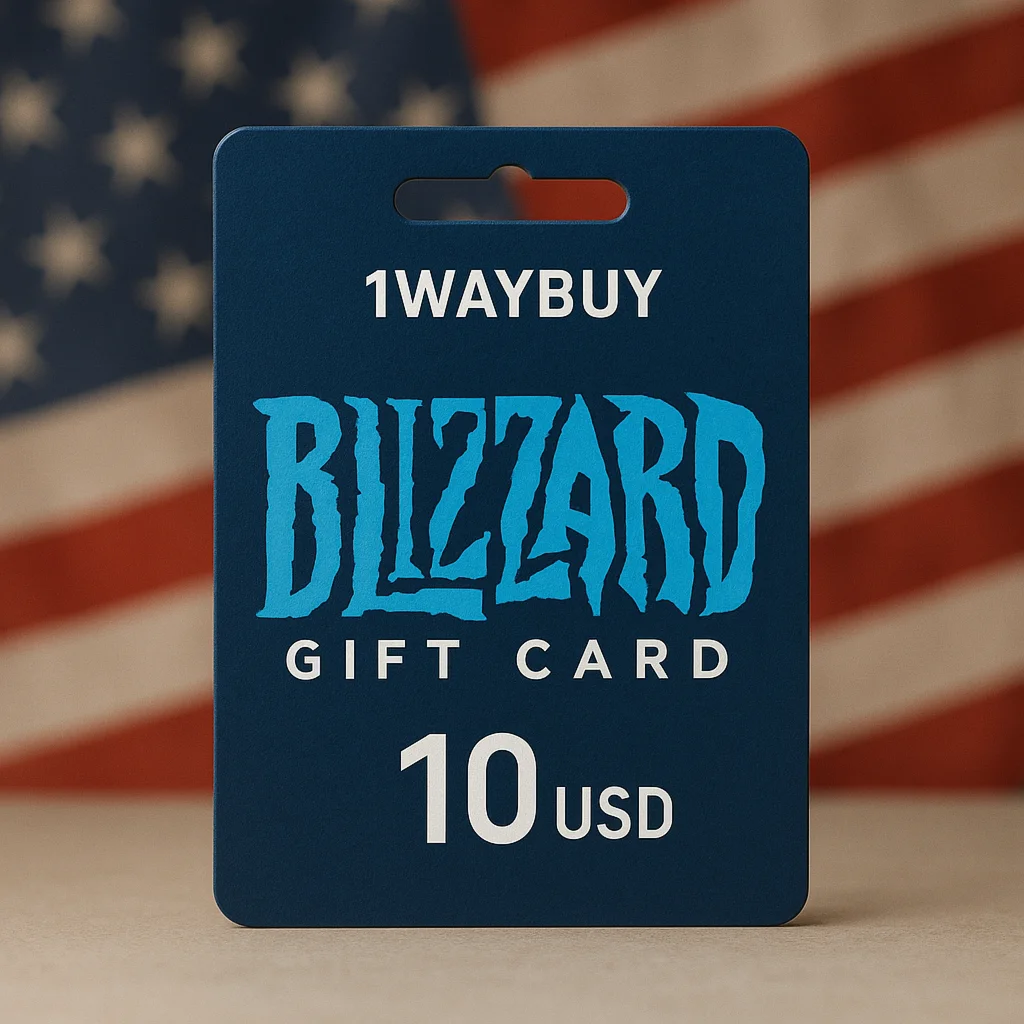 СШАБлиззард Battlenet 10 USD Подарочная карта код