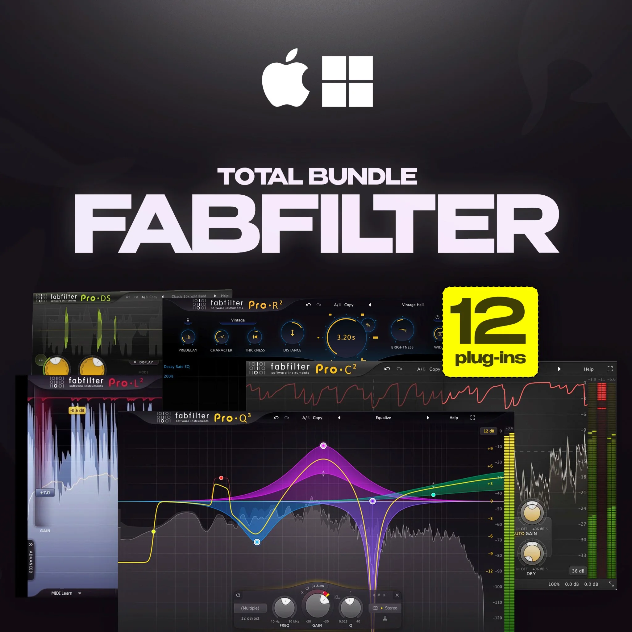 FabFilter Total Bundle МОМЕНТАЛЬНАЯ ВЫДАЧА КЛЮЧ