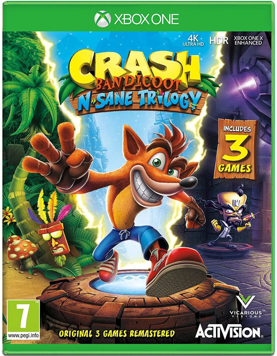 Crash Bandicoot N Sane Trilogy XBOX ONE / XS Ключ