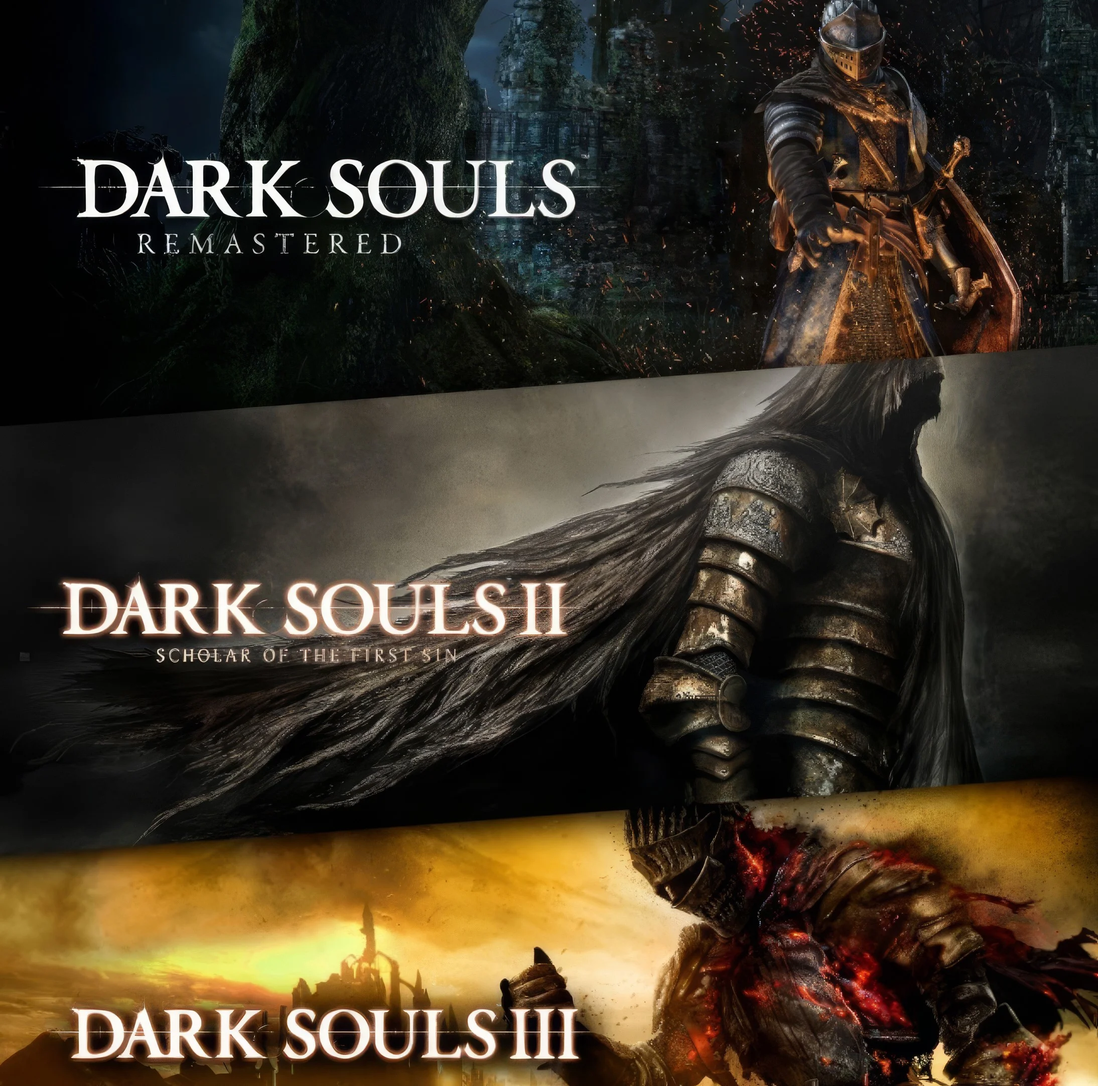 DARK SOULSDARK SOULS IIDARK SOULS III DeluxeOFFLINE