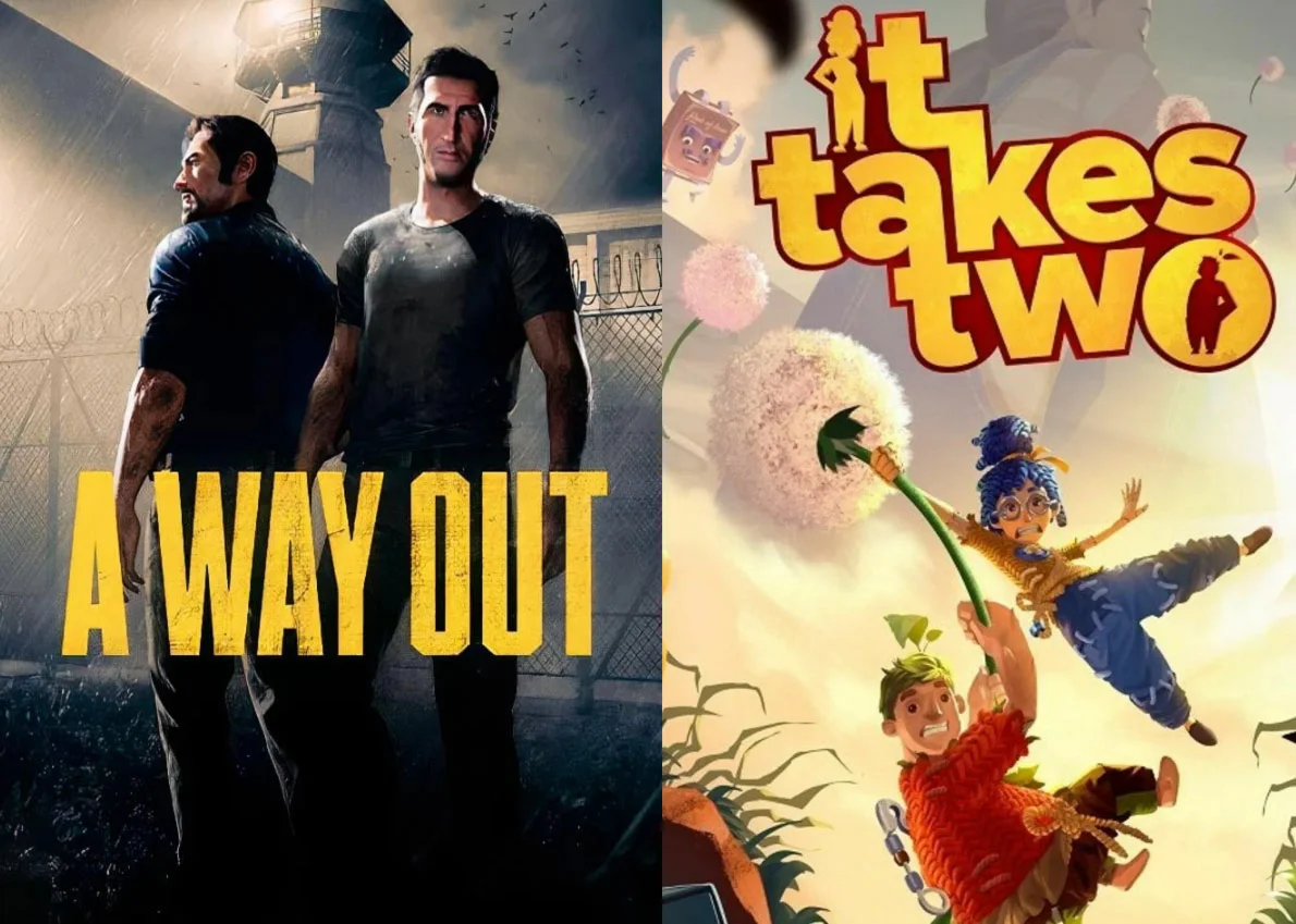 A Way Out + It Takes Two STEAM Аккаунт