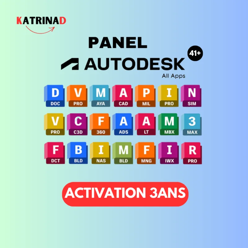 3 года Autodesk Panel Активация всех приложений