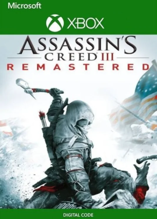 ASSASSINS CREED III REMASTERED XBOX КЛЮЧ