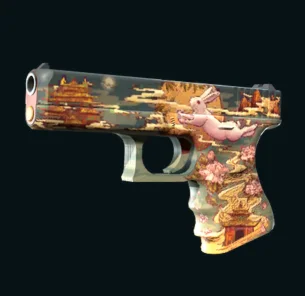 Glock-18 Кролик в тени Немного поношенное