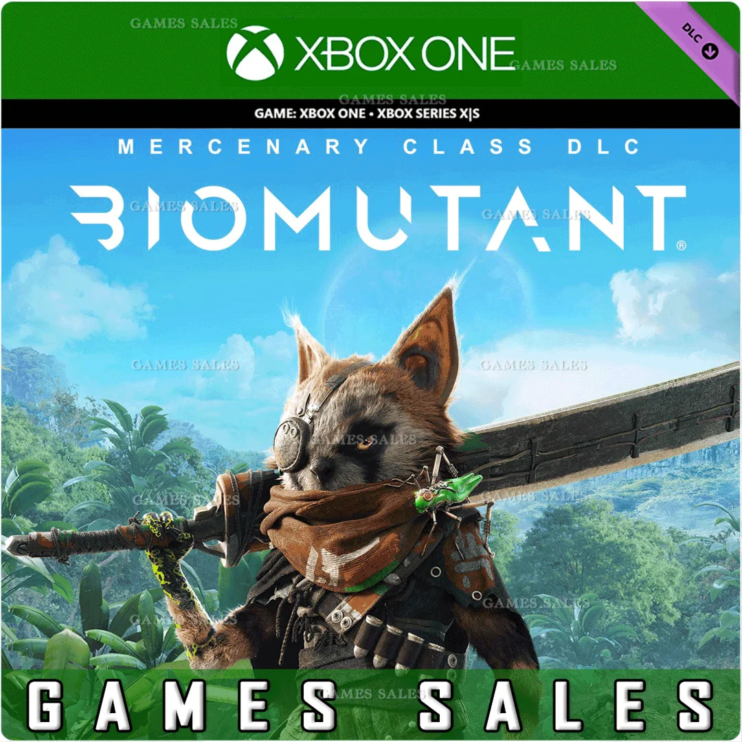 BIOMUTANT - MERCENARY CLASS DLCXBOXКЛЮЧ