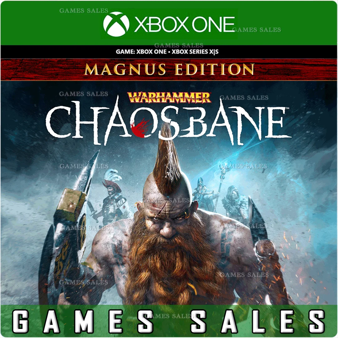 WARHAMMER CHAOSBANE MAGNUS EDITIONXBOXКЛЮЧ