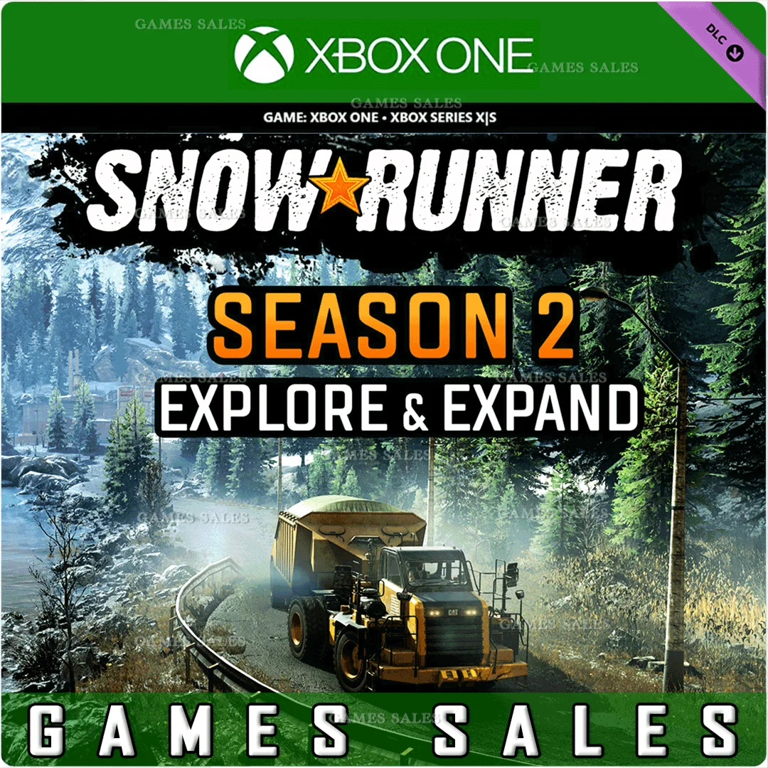 SNOWRUNNER -SEASON 2: EXPLORE &amp EXPANDXBOXКЛЮЧ