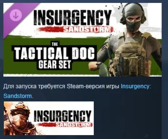 Insurgency: Sandstorm - Tactical Doc Gear Set STEAM РФ