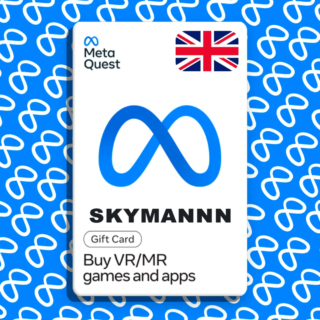 META QUESTGIFT CARD ПОПОЛНЕНИЕ OculusUK ФУНТЫ