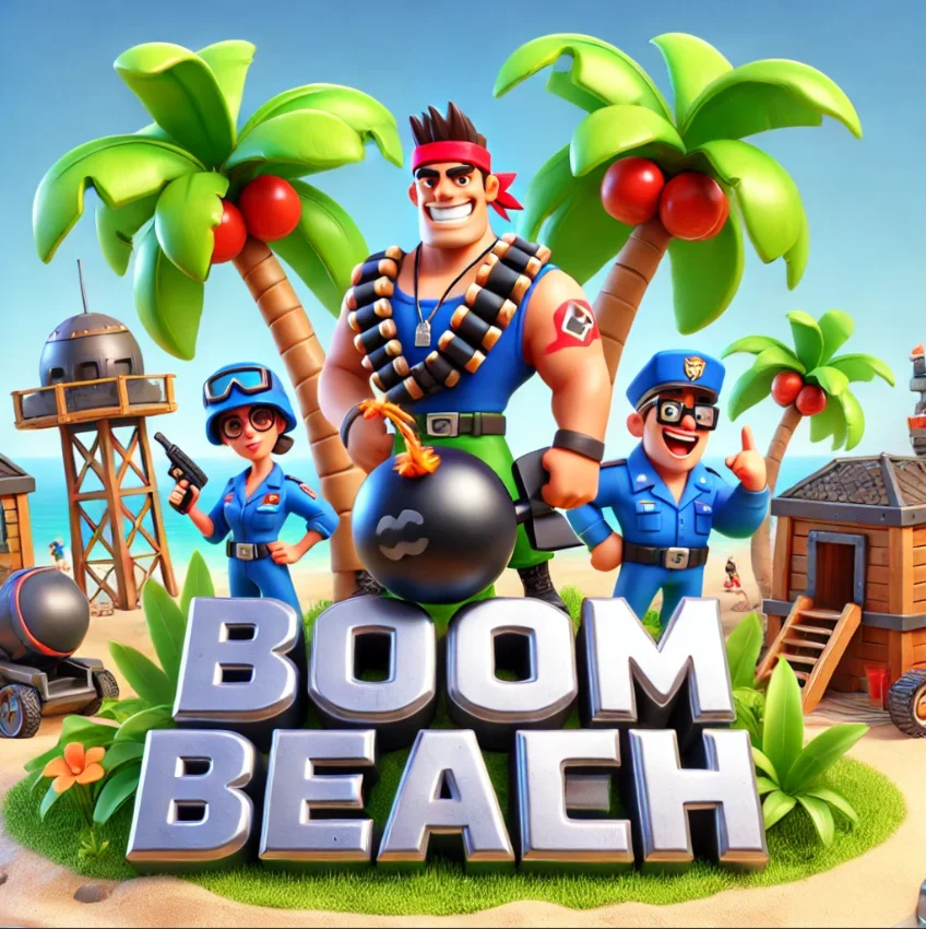 BOOM BEACH АЛМАЗЫ BOOM PASS АКЦИИ